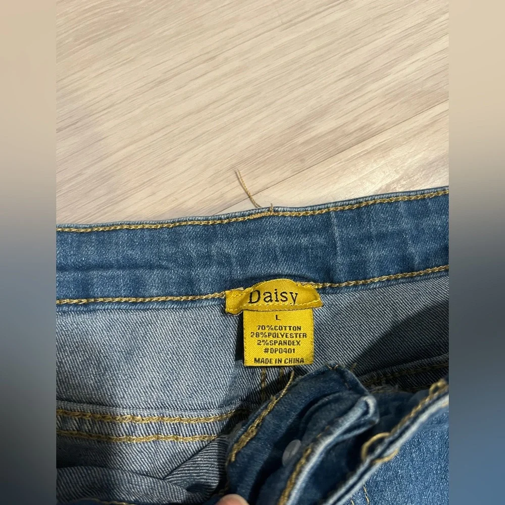 NWOT Daisy Blue‎ Wide Leg Cargo Jeans